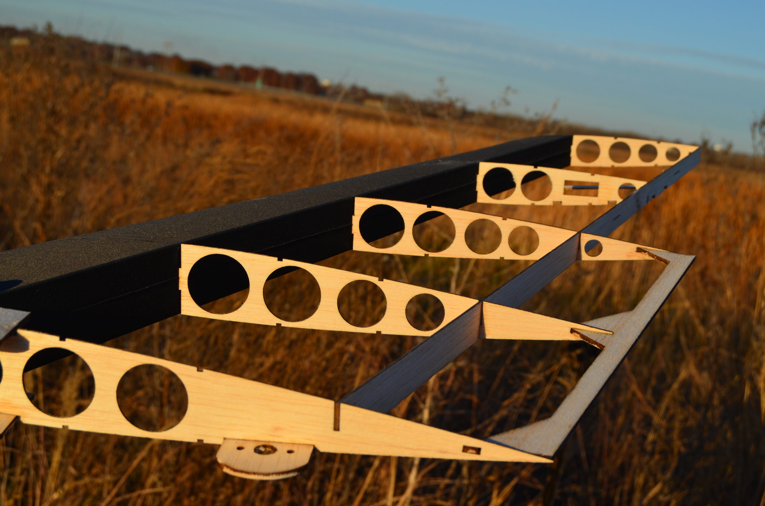 Farm Eagle drone prototype wing structure